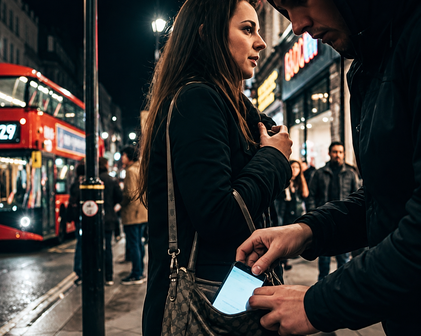 Phone theft reality